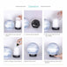 Buy Essential Oil Aroma Diffuser - 100ml Ball Aromatherapy Ultrasonic Humidifier discounted | Products On Sale Australia