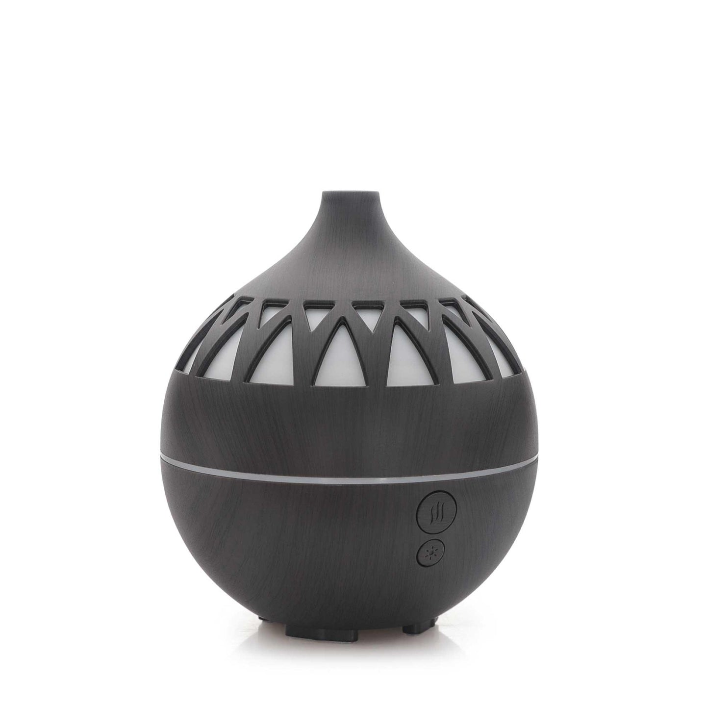 Buy Essential Oil Aroma Diffuser - 180ml USB LED Dark Wood Mist Humidifier discounted | Products On Sale Australia