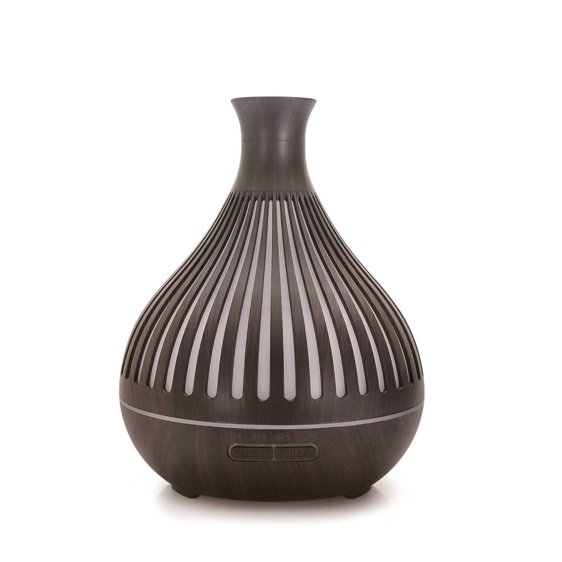 Buy Essential Oil Aroma Diffuser - 400ml Remote Dark Wood Ultrasonic Mist Humidifier discounted | Products On Sale Australia