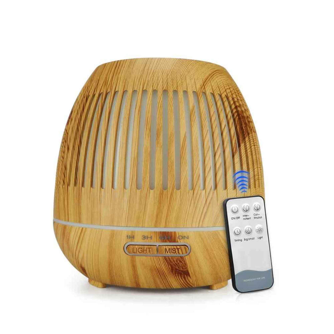 Buy Essential Oil Aroma Diffuser and Remote - 300ml Hollow Ultrasonic Air Humidifier discounted | Products On Sale Australia