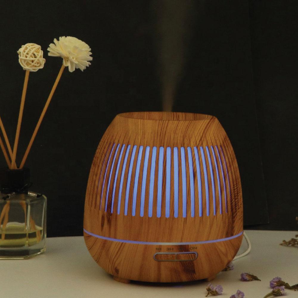 Buy Essential Oil Aroma Diffuser and Remote - 300ml Hollow Ultrasonic Air Humidifier discounted | Products On Sale Australia