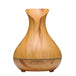 Buy Essential Oil Aroma Diffuser Tulip Light Wood Colour Ultrasonic Mist Humidifier discounted | Products On Sale Australia