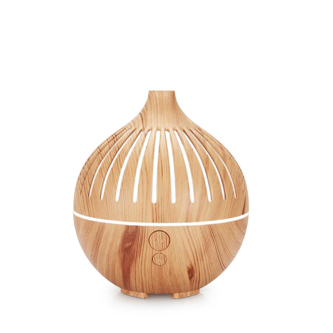 Buy Essential Oil USB Aroma Diffuser - 180ml LED Light Wood Mist Humidifier discounted | Products On Sale Australia