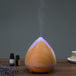 Buy Essential Oils Ultrasonic Aromatherapy Diffuser Air Humidifier Purify 400ML - Light Wood discounted | Products On Sale Australia