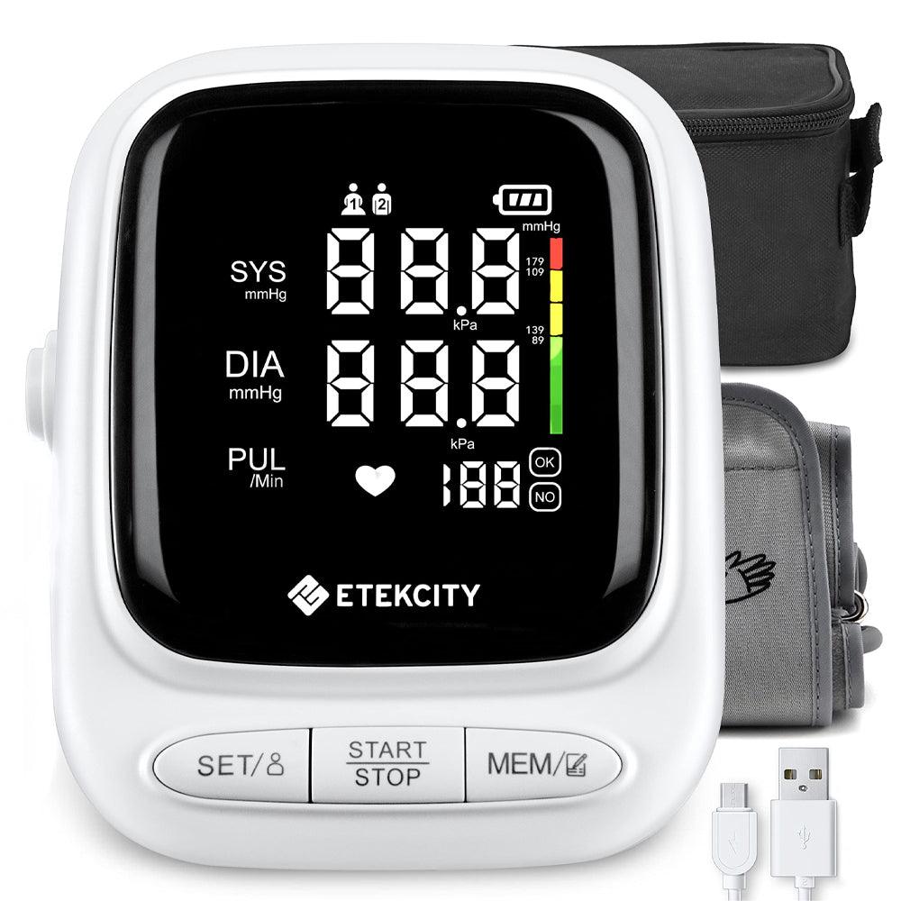 Buy Etekcity Digital Body Weight Bathroom Scale, Black & Etekcity Smart Blood Pressure Monitor, White Bundle discounted | Products On Sale Australia