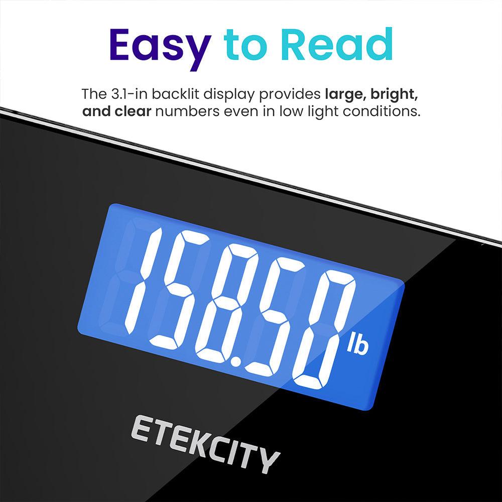 Buy Etekcity Digital Body Weight Bathroom Scale, Black & Etekcity Smart Blood Pressure Monitor, White Bundle discounted | Products On Sale Australia