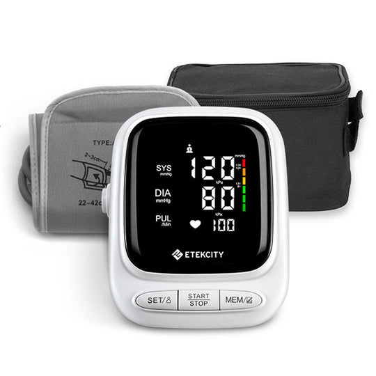 Buy Etekcity Digital Body Weight Bathroom Scale, Black & Etekcity Smart Blood Pressure Monitor, White Bundle discounted | Products On Sale Australia