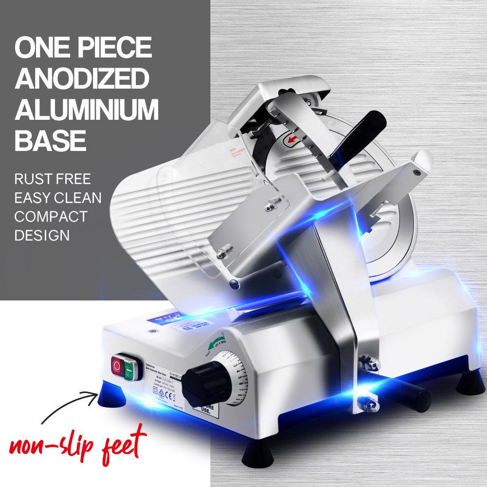 Buy EuroChef Commercial 10 Meat Slicer Food Cutting Machine Electric Deli Shaver discounted | Products On Sale Australia