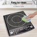 Buy EuroChef Electric Induction Portable Cooktop Ceramic Hot Plate Kitchen Cooker 10AMP discounted | Products On Sale Australia