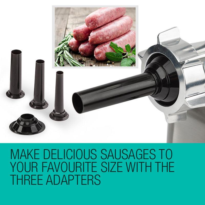 Buy EuroChef Meat Grinder Electric Mincer Sausage Filler Kebbe Maker discounted | Products On Sale Australia