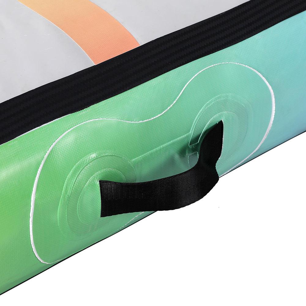 Buy Everfit 1m Air Track Mat Inflatable Gymnastics Tumbling Mat Colourful discounted | Products On Sale Australia