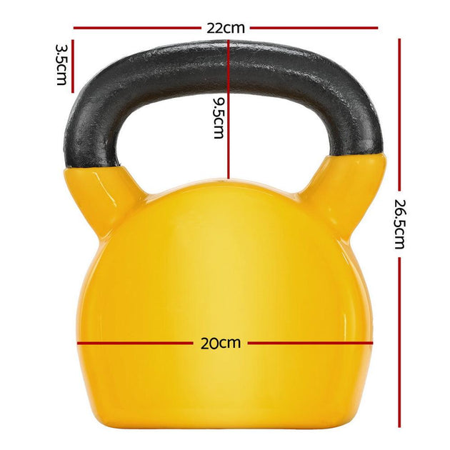 Buy Everfit 20kg Kettlebell Set Weightlifting Bench Dumbbells Kettle Bell Gym Home | Products On Sale Australia