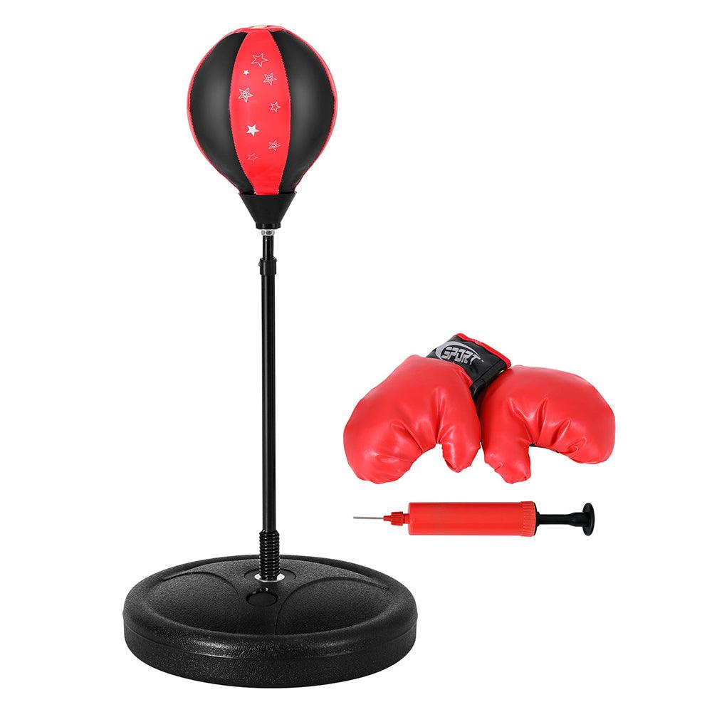 Buy Everfit Boxing Bag Stand Set Punching Bag Gloves with Pump Height Adjustable discounted | Products On Sale Australia