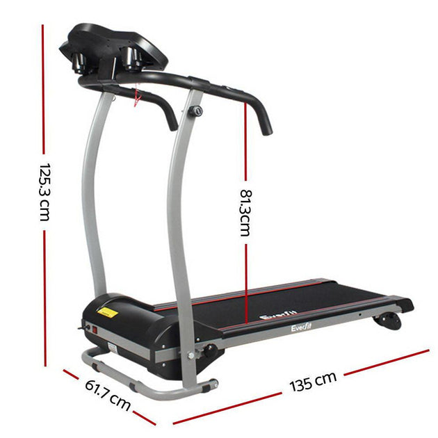 Everfit Treadmill Electric Home Gym Fitness Excercise Machine Foldable 360mm Products On Sale Australia | Sports & Fitness > Fitness Accessories Category
