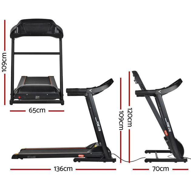 Everfit Treadmill Electric Home Gym Fitness Excercise Machine Foldable 400mm Products On Sale Australia | Sports & Fitness > Fitness Accessories Category