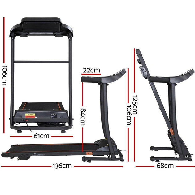 Everfit Treadmill Electric Home Gym Fitness Excercise Machine Incline 400mm Products On Sale Australia | Sports & Fitness > Fitness Accessories Category
