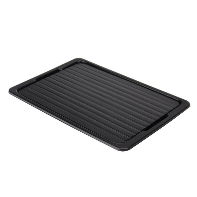 Buy Fast Defrosting Meat Tray FDA Approved Large Miracle Aluminium Thawing Plate discounted | Products On Sale Australia