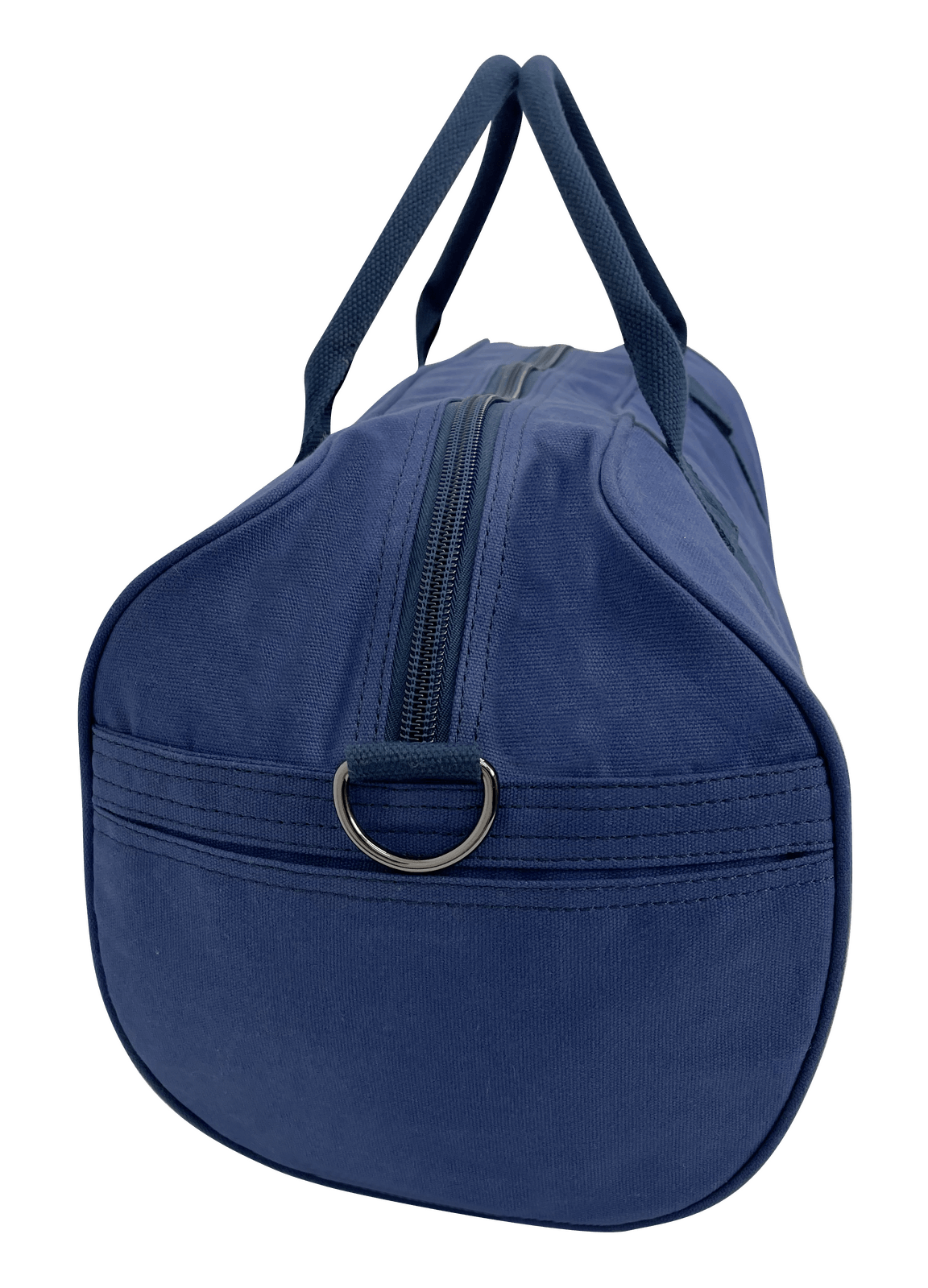 FIB Barrell Duffle Bag Travel Cotton Canvas Sports Luggage - Blue Products On Sale Australia | Gift & Novelty > Bags Category
