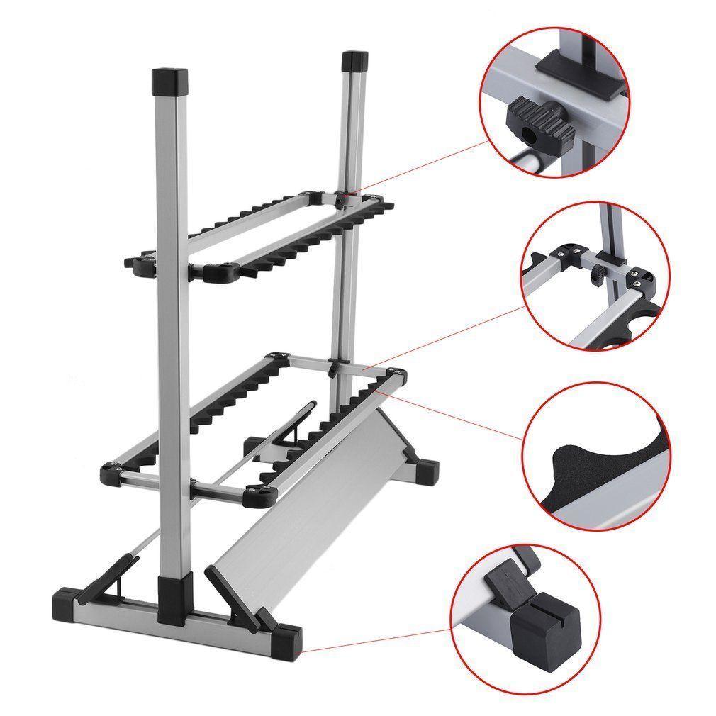 Buy Fishing Rod Rack Holder 24 Rods Storage discounted | Products On Sale Australia