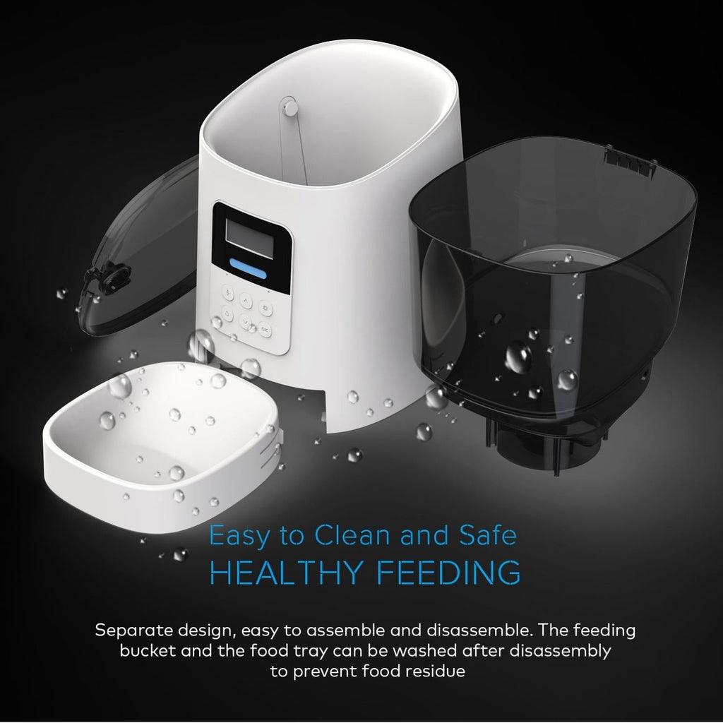 Buy Floofi Smart Pet Feeder with Camera - Black - discounted | Products On Sale Australia