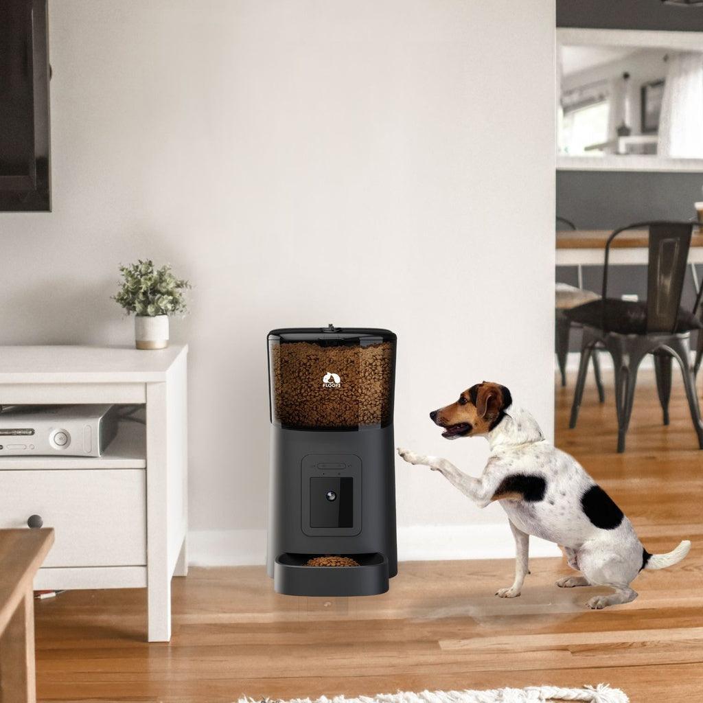 Buy Floofi Smart Pet Feeder with Camera - Black - discounted | Products On Sale Australia