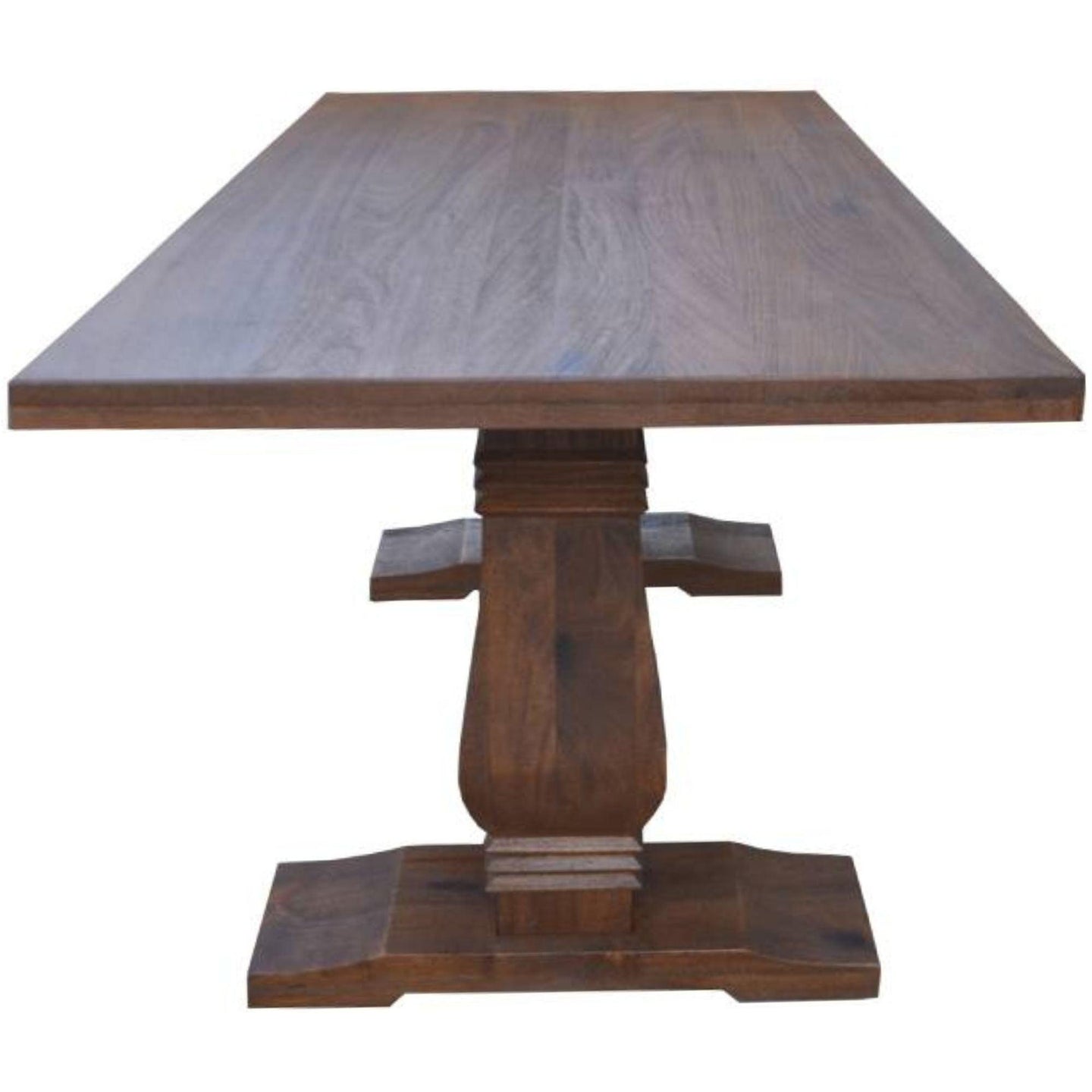 Buy Florence High Dining Table 200cm French Provincial Pedestal Solid Timber Wood discounted | Products On Sale Australia