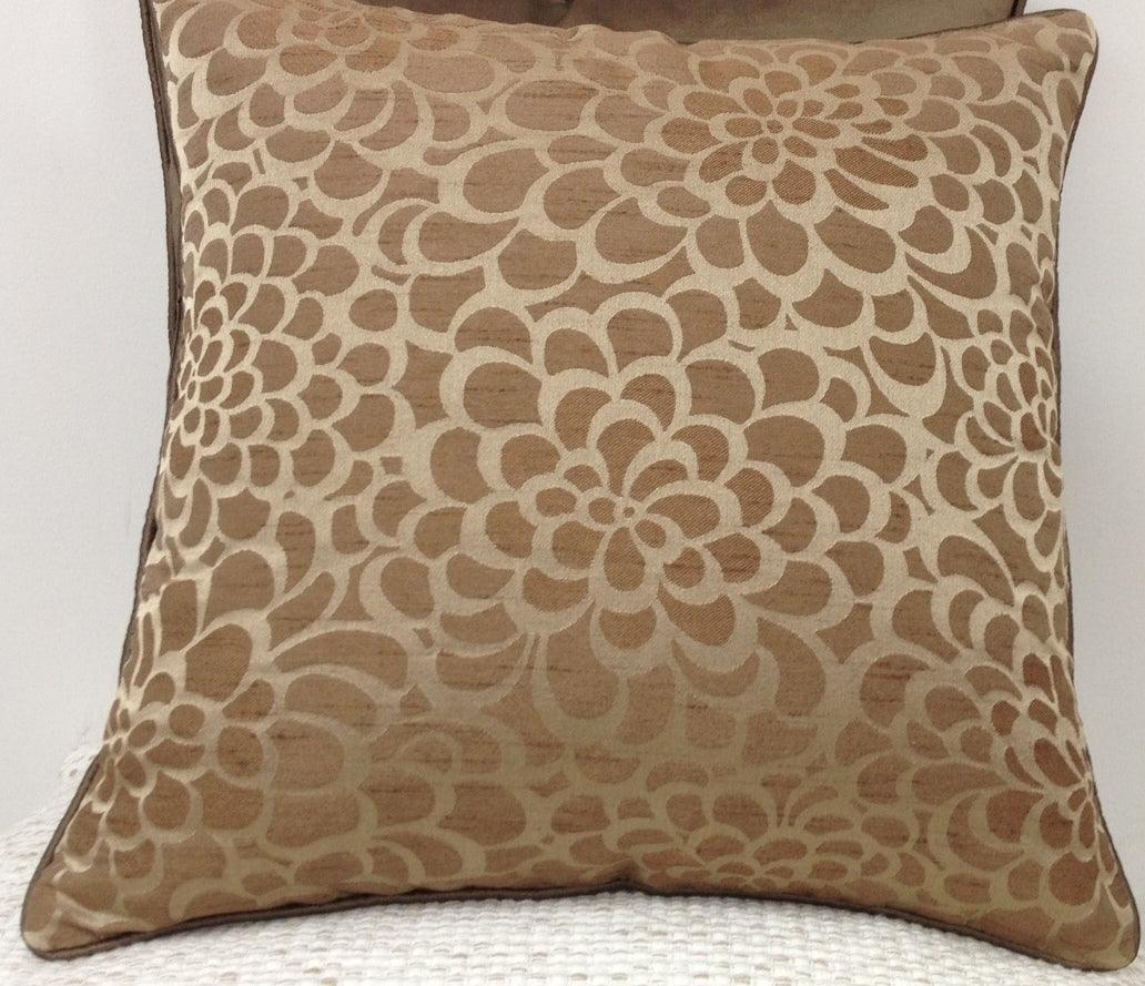 Buy Flower Beige Petal Design Cushion Cover discounted | Products On Sale Australia