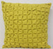 Buy Flux Mustard Yellow 3D Textured Cushion Cover discounted | Products On Sale Australia