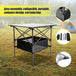 Buy Folding Collapsible Camping Table Caravan RV Heavy Duty Steel & Aluminium discounted | Products On Sale Australia