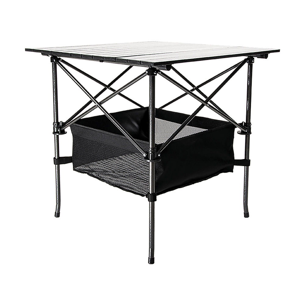 Buy Folding Collapsible Camping Table Caravan RV Heavy Duty Steel & Aluminium discounted | Products On Sale Australia