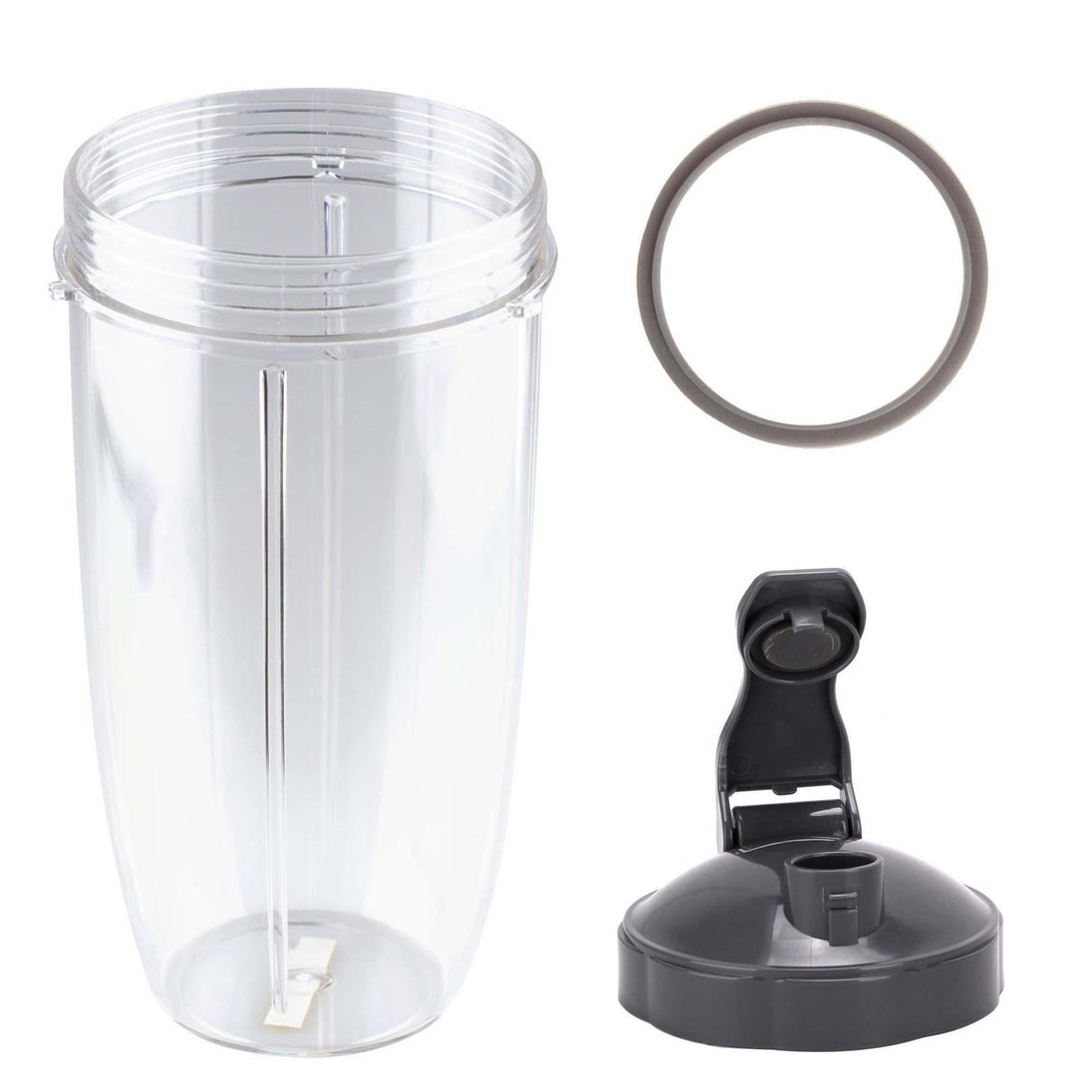 Buy For Nutribullet Colossal Large Cup + Fliptop Lid + Grey Seal - 900 600 Models discounted | Products On Sale Australia