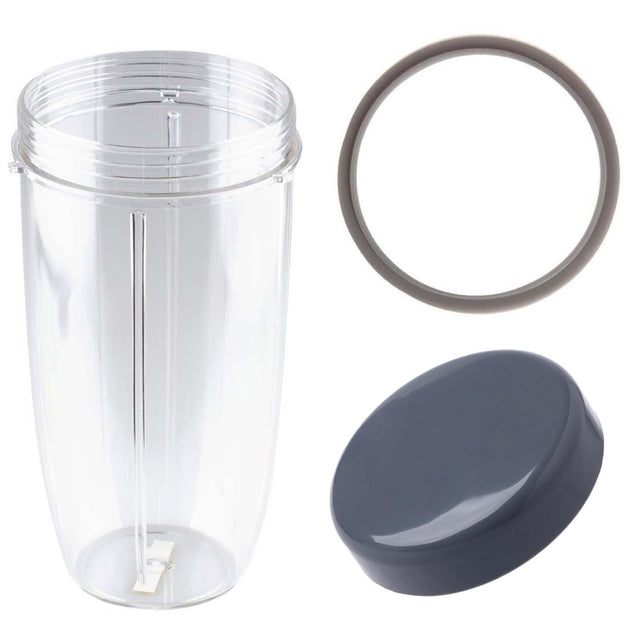 Buy For Nutribullet Colossal Large Cup + Stay Fresh Lid + Grey Seal - 900 600 Models discounted | Products On Sale Australia