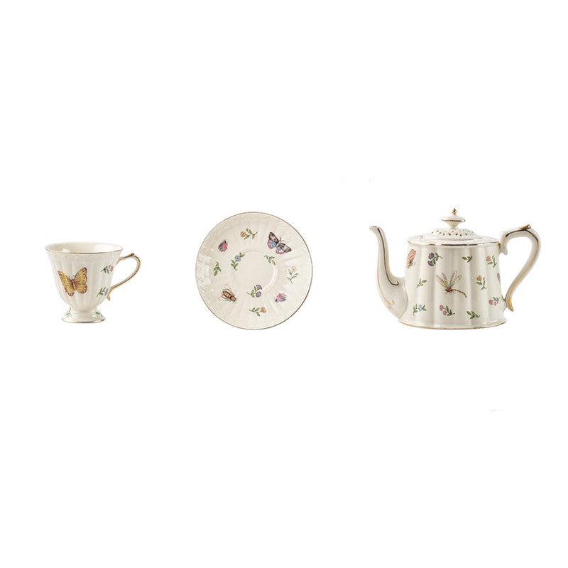 Buy French coffee cup and saucer teapot set discounted | Products On Sale Australia