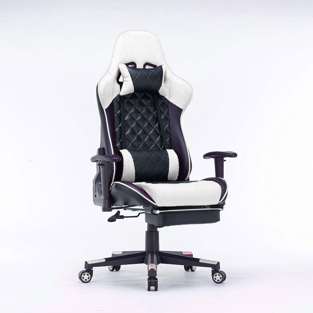 Buy Gaming Chair Ergono Black REdmic Racing chair 165° Reclining Gaming Seat 3D Armrest Footrest discounted | Products On Sale Australia