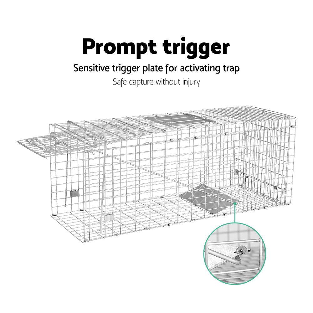 Buy Gardeon Animal Trap Cage Possum 79x28cm discounted | Products On Sale Australia