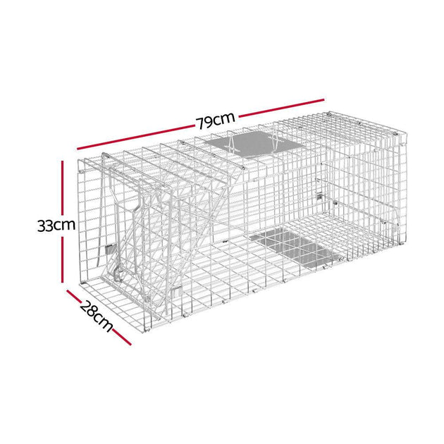 Buy Gardeon Animal Trap Cage Possum 79x28cm discounted | Products On Sale Australia