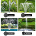 Buy Gardeon Solar Pond Pump with Battery Kit LED Lights 4FT discounted | Products On Sale Australia