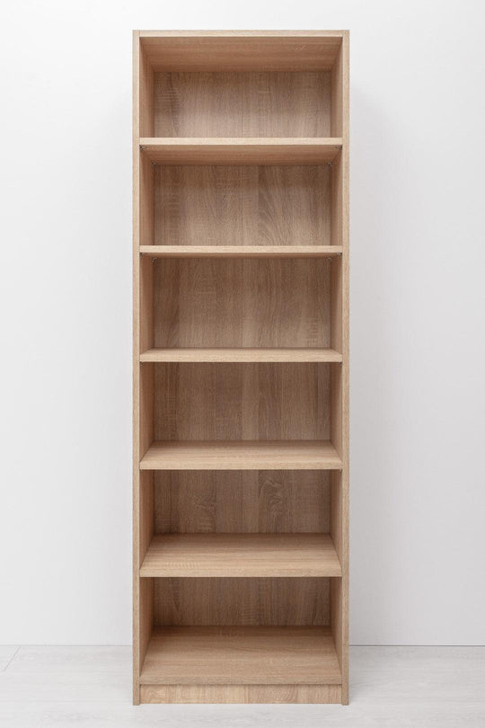 Buy GENEVA SIX SHELF BUILD IN WARDROBE - NATURAL OAK discounted | Products On Sale Australia