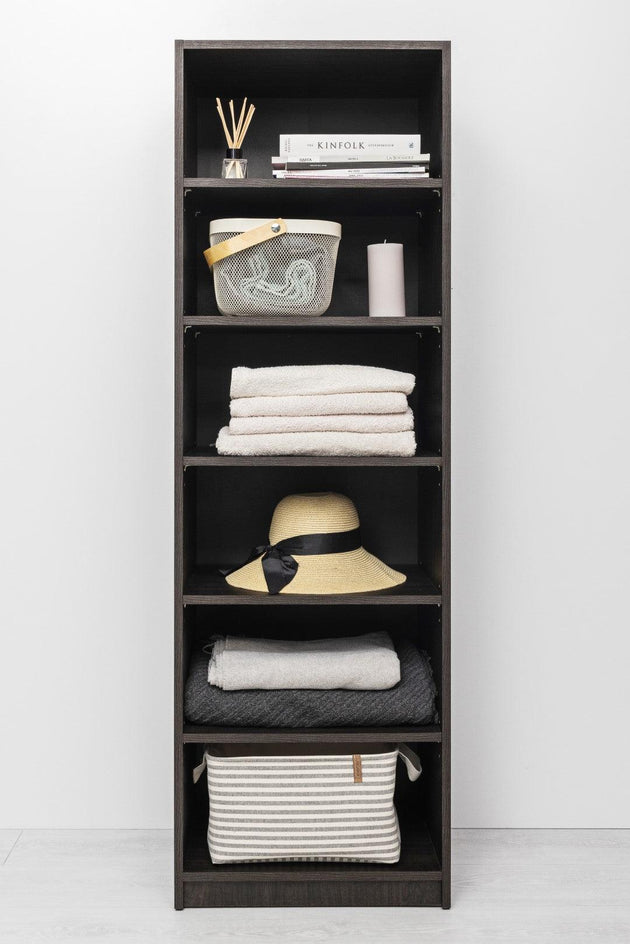 Buy GENEVA SIX SHELF BUILD IN WARDROBE - NORDIC ASH discounted | Products On Sale Australia