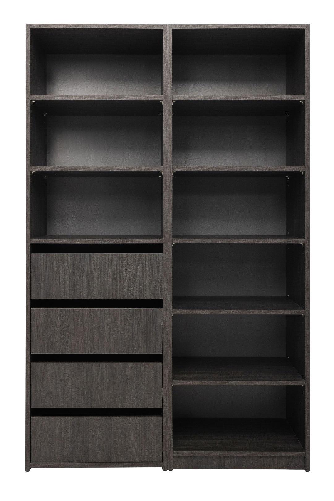 Buy GENEVA SIX SHELF BUILD IN WARDROBE - NORDIC ASH discounted | Products On Sale Australia