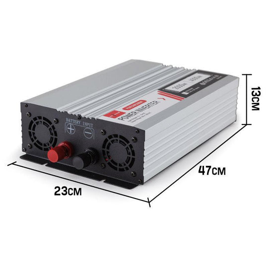 Buy GENPOWER Pure Sine Wave 2000W/4000W 12V/240V Power Inverter Caravan Boat CarPlug discounted | Products On Sale Australia