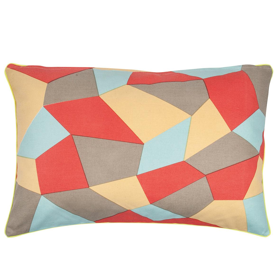 Buy Geo Beige 40x60cm Cushion Cover discounted | Products On Sale Australia