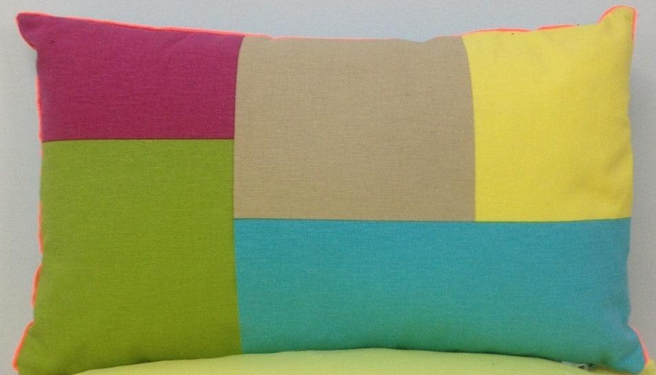 Buy Geo Turquoise 30x50cm Cushion Cover discounted | Products On Sale Australia