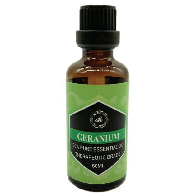 Buy Geranium Essential Oil 50ml Bottle - Aromatherapy discounted | Products On Sale Australia