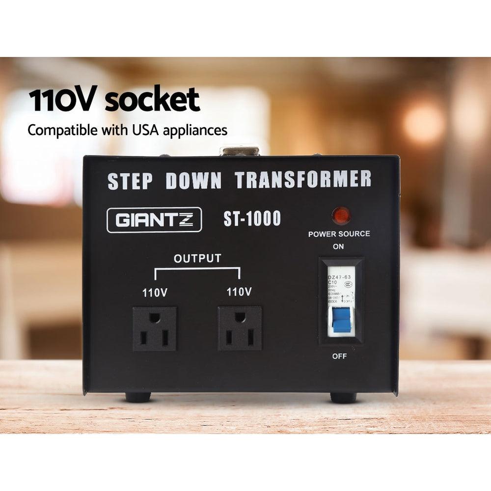 Buy Giantz 1000 Watt Step Down Transformer discounted | Products On Sale Australia