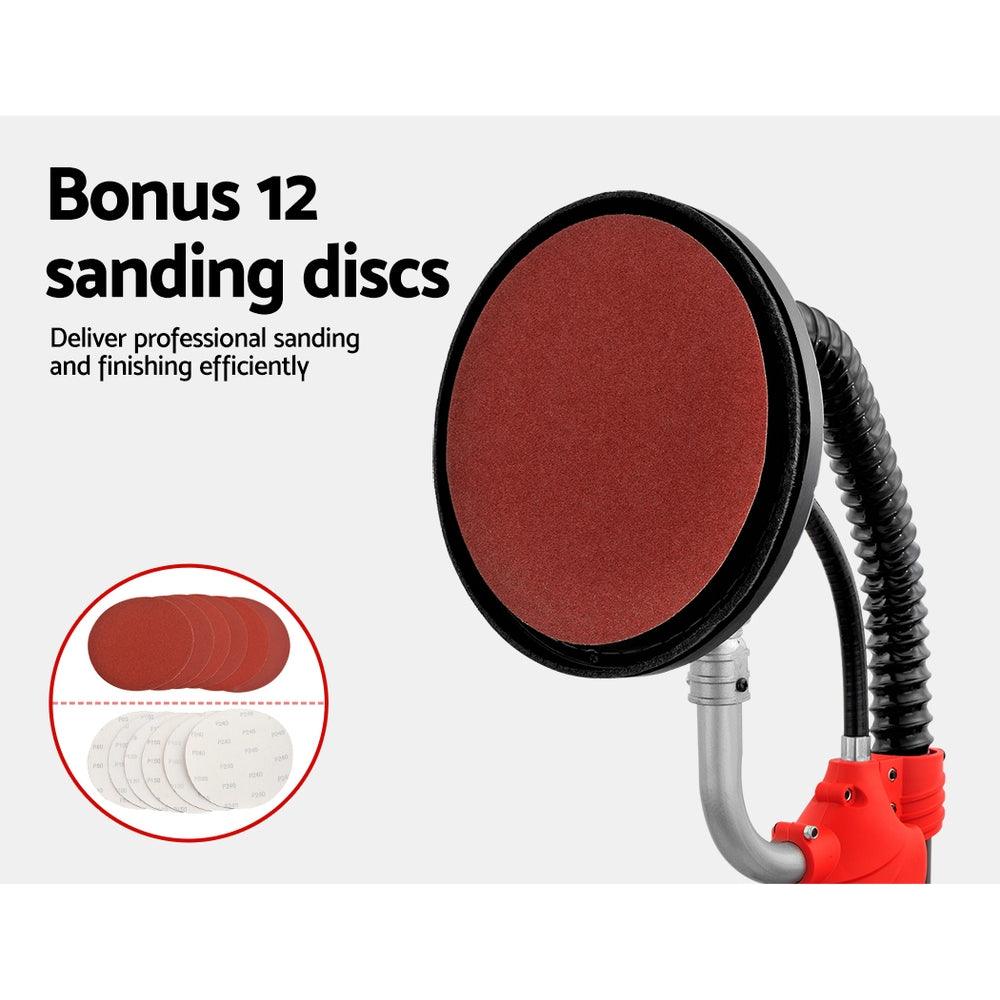 Buy Giantz 800W Drywall Sander Plaster Wall Board Dust discounted | Products On Sale Australia