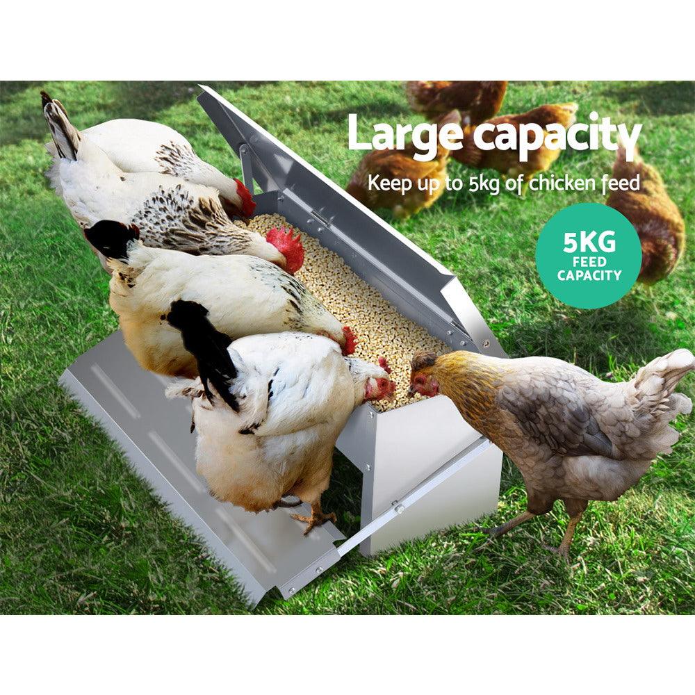 Buy Giantz Chicken Feeder 5KG Automatic Auto discounted | Products On Sale Australia