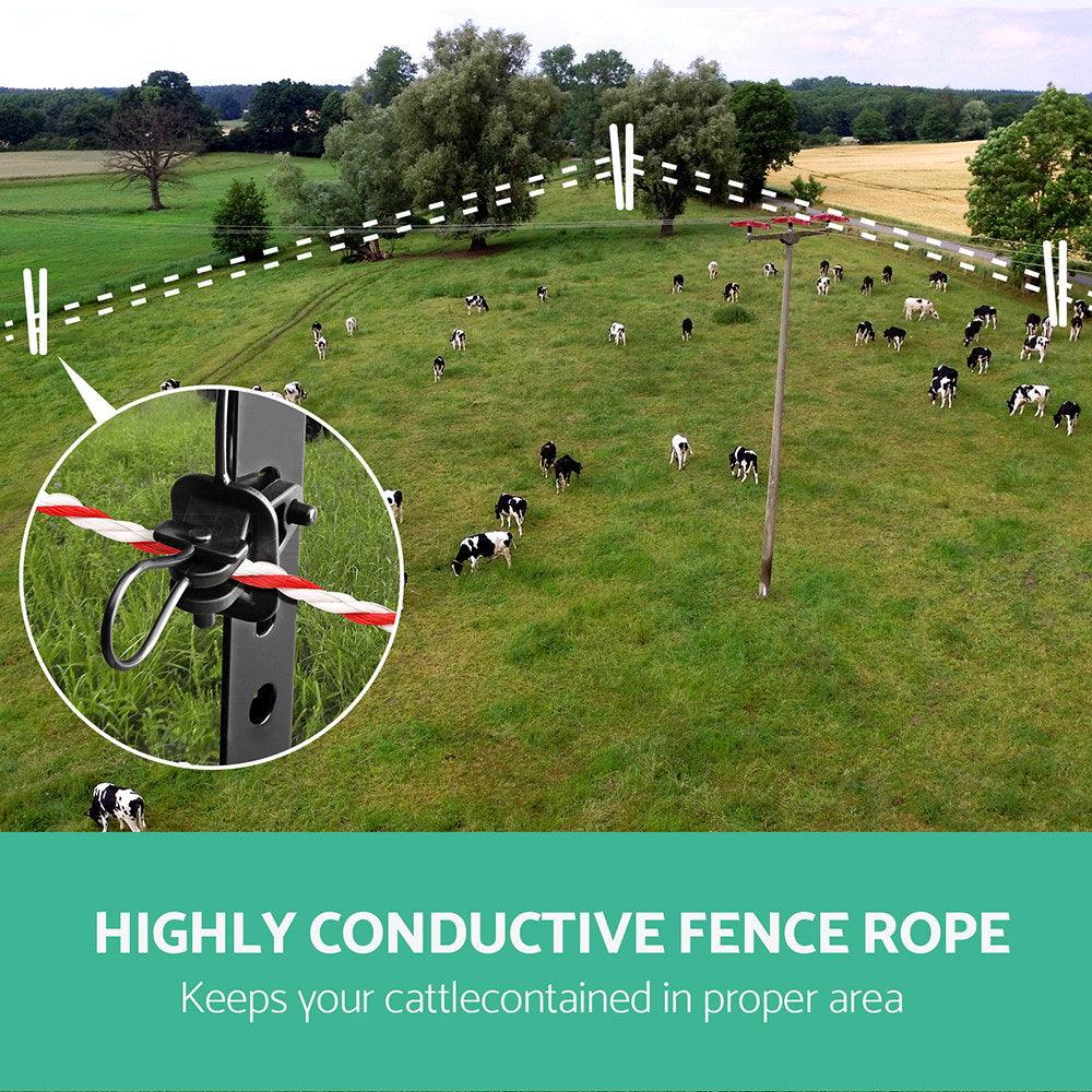 Buy Giantz Electric Fence Poly Rope 500M discounted | Products On Sale Australia