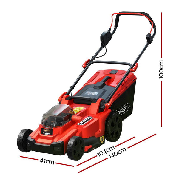 Giantz Lawn Mower Cordless 40V Battery Electric Lawnmower 37cm Width Products On Sale Australia | Home & Garden > Garden Tools Category