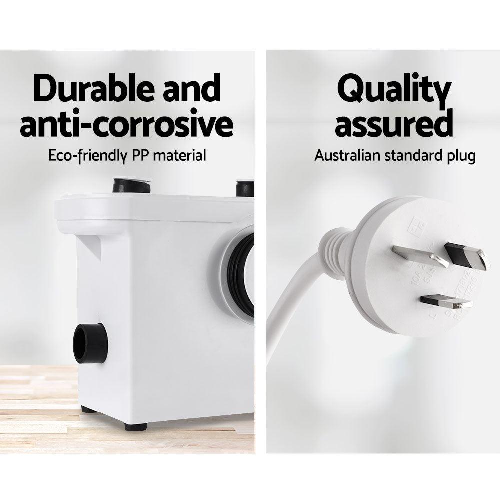 Buy Giantz Macerator Sewerage Pump Waste Water Marine Toilet Disposal Laundry Unit discounted | Products On Sale Australia